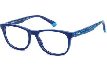 Glasses Polaroid Junior PLDD832 ZX9 Rechteck Blau