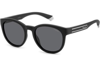 Sunglasses Polaroid PLD2150/S 08A/M9 Polarized Oval Schwarz