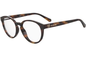 Glasses Love Moschino MOL626 086 Oval Havanna