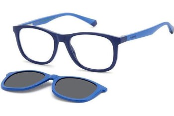 Brillen Polaroid Junior PLD8054/CS ZX9/M9 Polarized Rechteck Blau