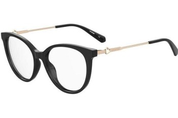 Glasses Love Moschino MOL618/TN 807 Cat Eye Schwarz