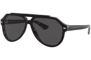 Sunglasses Dolce & Gabbana DG4452 340387 Pilot Schwarz