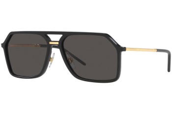 Sunglasses Dolce & Gabbana DG6196 252587 Pilot Schwarz