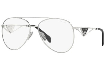 Sonnenbrille Prada PR73ZS 1BC08N Pilot Silber