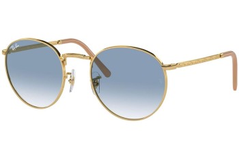 Sunglasses Ray-Ban New Round RB3637 001/3F Rund Gold