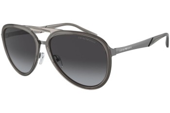 Sonnenbrille Emporio Armani EA2145 33578G Pilot Grau