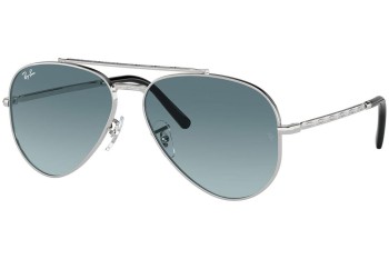 Sonnenbrille Ray-Ban New Aviator RB3625 003/3M Pilot Silber