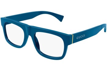 Glasses Gucci GG1137O 004 Flat Top Blau