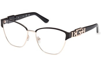 Glasses Guess GU2984 005 Browline Schwarz