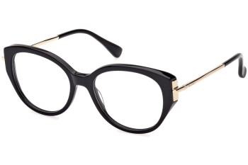 Glasses Max Mara MM5116 001 Rund Schwarz