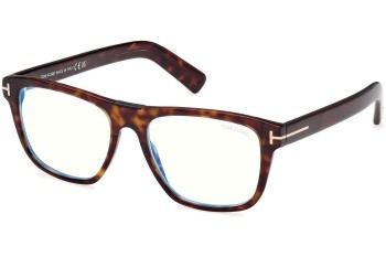 Brillen Tom Ford FT5902-B 052 Quadratisch Havanna