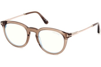 Glasses Tom Ford FT5905-B 045 Rund Braun