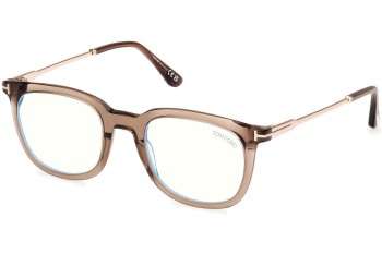 Glasses Tom Ford FT5904-B 045 Quadratisch Braun