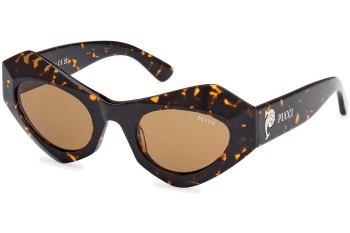 Sunglasses Emilio Pucci EP0214 52E Cat Eye Havanna