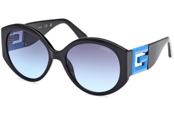 Sonnenbrille Guess GU7917 92W Rund Schwarz