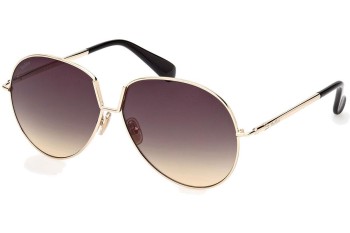 Sunglasses Max Mara Design8 MM0081 32B Rund Gold