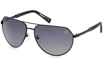 Sonnenbrille Timberland TB9340-H 02D Polarized Pilot Schwarz