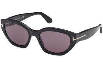 Sonnenbrille Tom Ford Penny FT1086 01A Besondere Schwarz