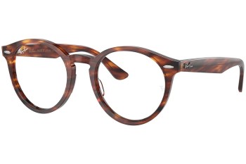 Glasses Ray-Ban Larry RX7680V 2144 Rund Havanna