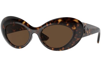 Sunglasses Versace VE4456U 108/73 Oval Havanna