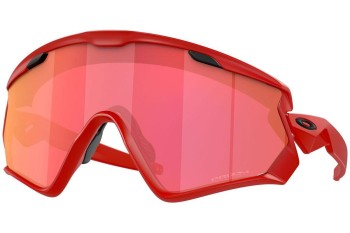 Sonnenbrille Oakley Wind Jacket 2.0 OO9418 941825 Monoscheibe | Shield Rot