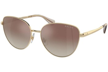 Sunglasses Ralph Lauren RA4144 9116B8 Cat Eye Gold