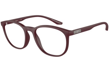 Glasses Emporio Armani EA3229 5261 Rund Rot