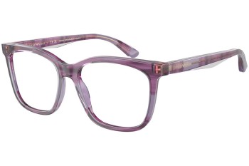 Brillen Emporio Armani EA3228 6056 Quadratisch Lila