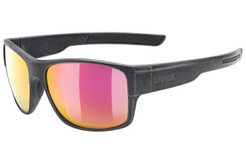 Sonnenbrille uvex esntl urban 2213 Quadratisch Schwarz