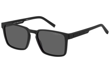 Sunglasses Tommy Hilfiger TH2088/S 003/M9 Polarized Rechteck Schwarz