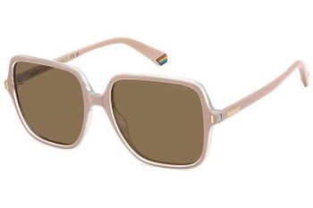 Sonnenbrille Polaroid PLD6219/S 35J/SP Polarized Quadratisch Rosa