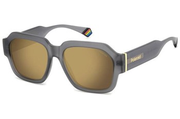 Sunglasses Polaroid PLD6212/S/X RIW/LM Polarized Rechteck Grau