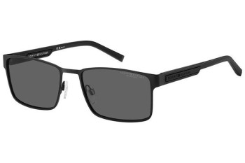 Sunglasses Tommy Hilfiger TH2087/S 003/M9 Polarized Rechteck Schwarz