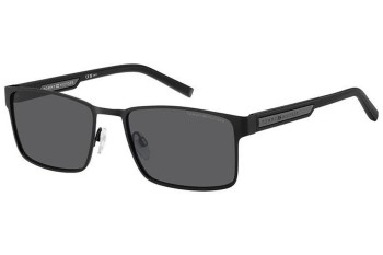 Sunglasses Tommy Hilfiger TH2087/S 003/IR Rechteck Schwarz