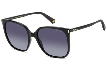 Sunglasses Polaroid PLD6218/S 807/WJ Polarized Quadratisch Schwarz