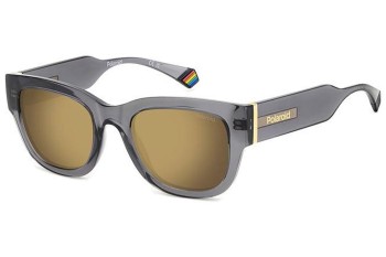 Sunglasses Polaroid PLD6213/S/X RIW/LM Polarized Rechteck Grau