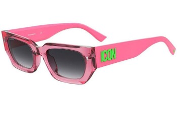 Sunglasses Dsquared2 ICON0017/S 67T/9O Rechteck Rosa