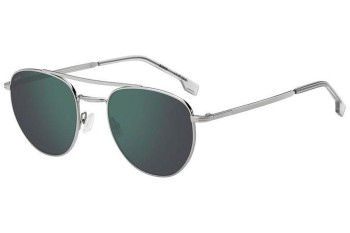 Sunglasses BOSS BOSS1631/S 6LB/MT Rund Silber