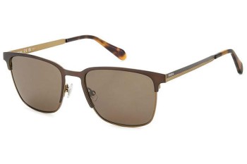 Sunglasses Fossil FOS2142/G/S 09Q/70 Rechteck Braun