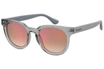 Sonnenbrille Havaianas TAMBAU KB7/UZ Rund Grau