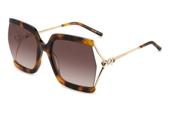 Sunglasses Carolina Herrera HER0216/G/S LVL/HA Quadratisch Havanna