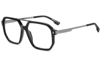 Glasses Dsquared2 D20123 ANS Quadratisch Schwarz