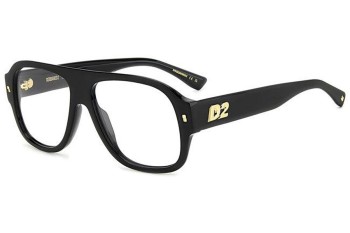 Glasses Dsquared2 D20125 807 Flat Top Schwarz