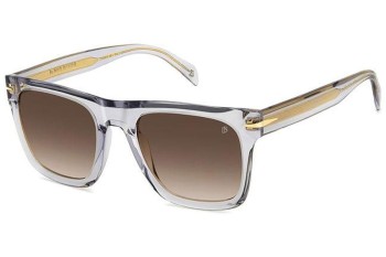 Sunglasses David Beckham DB7000/SFLAT 63M/HA Rechteck Kristall