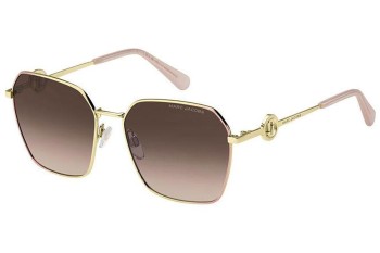 Sonnenbrille Marc Jacobs MARC729/S EYR/HA Quadratisch Gold