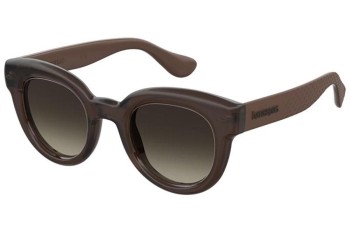 Sunglasses Havaianas ILHEUS 09Q/HA Rund Braun