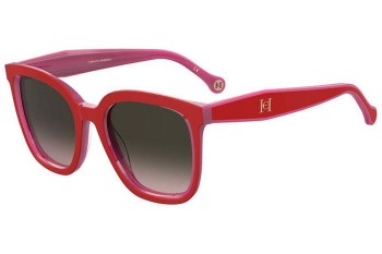 Sunglasses Carolina Herrera HER0225/G/S 45X/M2 Quadratisch Rot