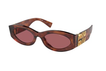 Sunglasses Miu Miu MU11WS 11Q08S Oval Havanna