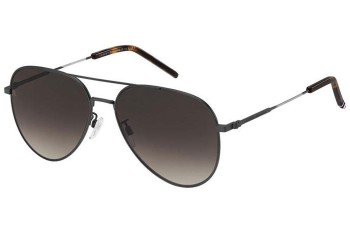 Sonnenbrille Tommy Hilfiger TH2111/G/S SVK/HA Pilot Grau