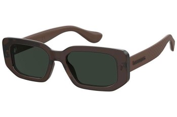 Sonnenbrille Havaianas FAROL 09Q/QT Rechteck Braun